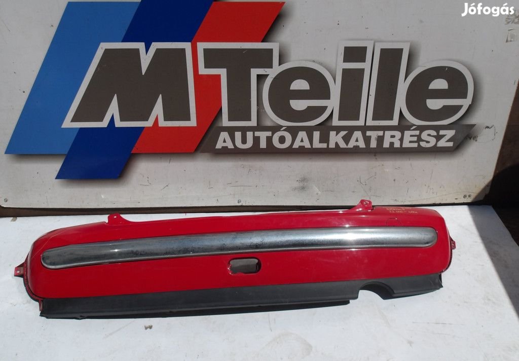 [GYÁRI BONTOTT] MINI - HÁTSÓ LÖKHÁRÍTÓ - R50 , PIROS - SÉRÜLT!
